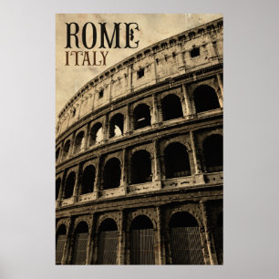 Poster rome vintage italie