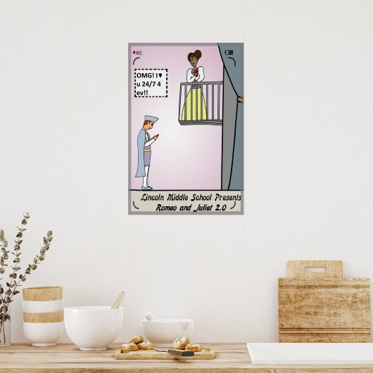 Poster Romeo et Juliet 2.0 (Cuisine)