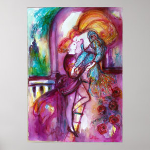Poster ROMEO ET JULIET Romantique Saint Valentin