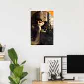 Poster Roméo et Juliette par Frank Dicksee (Bureau à domicile)