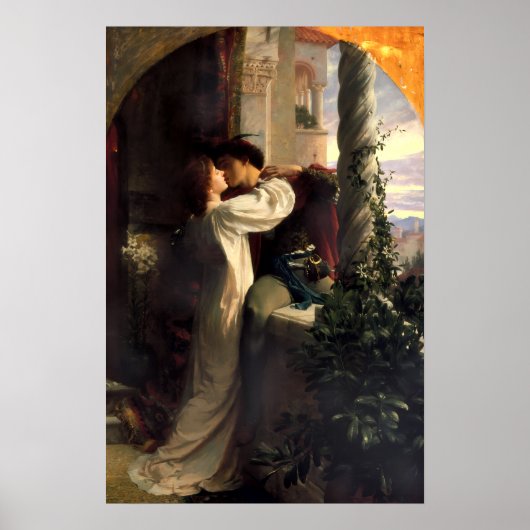 Poster Roméo et Juliette par Frank Dicksee (Devant)