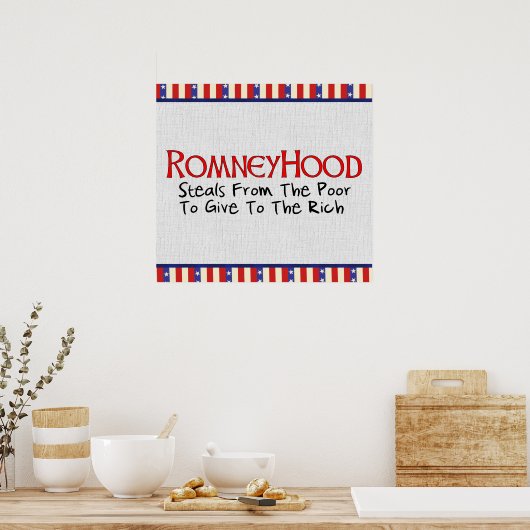 Poster Romney Hood (Cuisine)