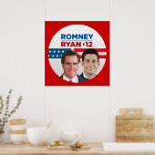 Poster Romney / Ryan '12 (Cuisine)