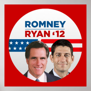 Poster Romney / Ryan '12