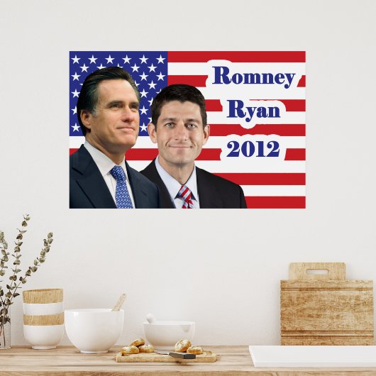 Poster Romney Ryan 2012 (Cuisine)