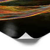 Poster Rompre le cercle de l'art Abstrait (Coin)