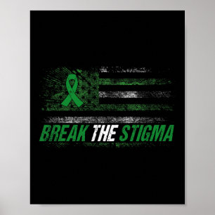 Poster Rompre Le Mois De Sensibilisation À La Stigmatisat