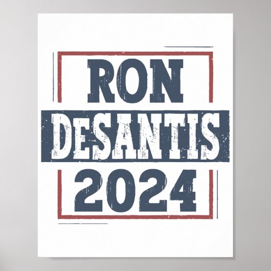 Poster Ron DeSantis 2024 (Devant)