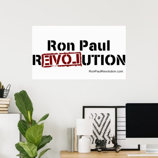 Poster Ron Paul (Bureau à domicile)