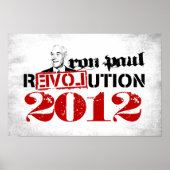 Poster Ron Paul 2012 de la révolution (Devant)