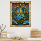 Poster Ron Paul 2012 : LIberty pour l'Iowa (Cuisine)