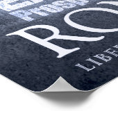 Poster Ron Paul pour toujours (Coin)