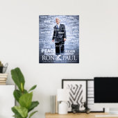 Poster Ron Paul pour toujours (Bureau à domicile)