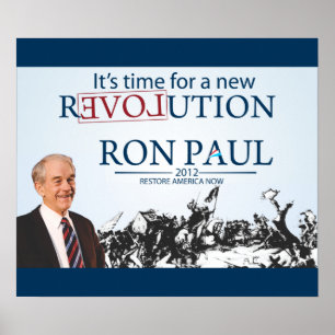 Poster Ron Paul, président