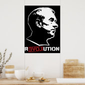 Poster Ron Paul Revolution (Cuisine)