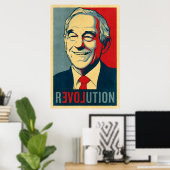 Poster Ron Paul Revolution (Bureau à domicile)