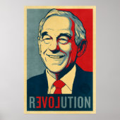 Poster Ron Paul Revolution (Devant)