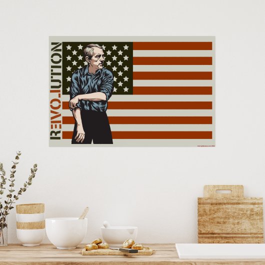 Poster Ron Paul Revolution (Cuisine)