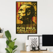 Poster Ron Paul Revolution (Bureau à domicile)