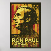 Poster Ron Paul Revolution (Devant)