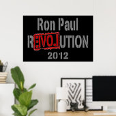 Poster Ron Paul Revolution 2012 (Bureau à domicile)