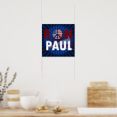 Poster Ron Paul Révolution 2012 (Cuisine)