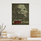 Poster Ron Paul Revolution Imprimer (Cuisine)