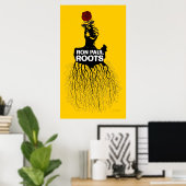 Poster Ron Paul Roots Imprimer (Bureau à domicile)