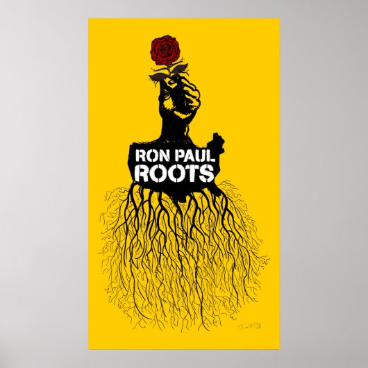 Poster Ron Paul Roots Imprimer (Devant)