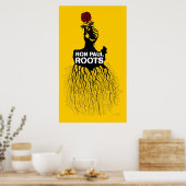 Poster Ron Paul Roots Imprimer (Cuisine)