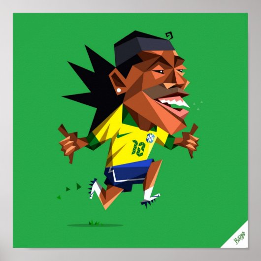 Poster Ronaldinho Soccerminionz (Devant)