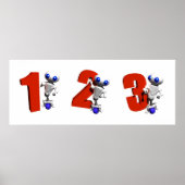 POSTER ROND AVEC NUMÉROS (Devant)