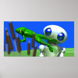 POSTER ROND ET FROG