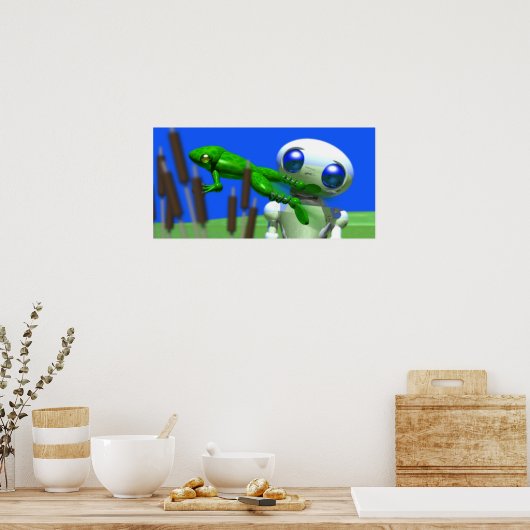 POSTER ROND ET FROG (Cuisine)