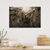 Poster Ronda - Espagne (Cuisine)