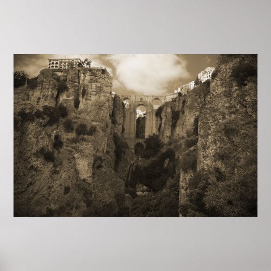 Poster Ronda - Espagne (Devant)