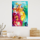 Poster RONDO EN LAGON / Vasque mascarade vénitienne (Cuisine)