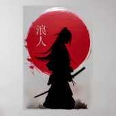 Poster Ronin Samurai errant (Devant)