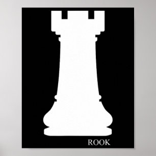 Poster Rook Chess Piece Group Costume Chess Club Chess Bo