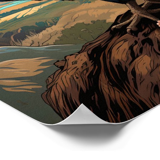 Poster Rooster (Coin)