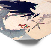 Poster Rooster et Hen, Watanabe Seitei (Coin)
