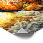 Poster Rooster Fière (Coin)