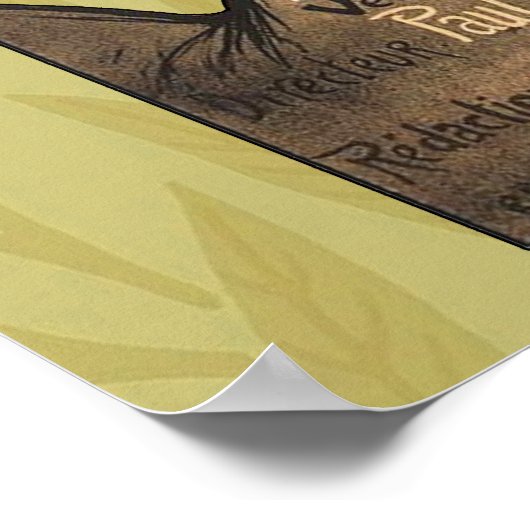 Poster Rooster Steinlen Cocorico (Coin)