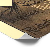 Poster Rooster Steinlen Cocorico (Coin)