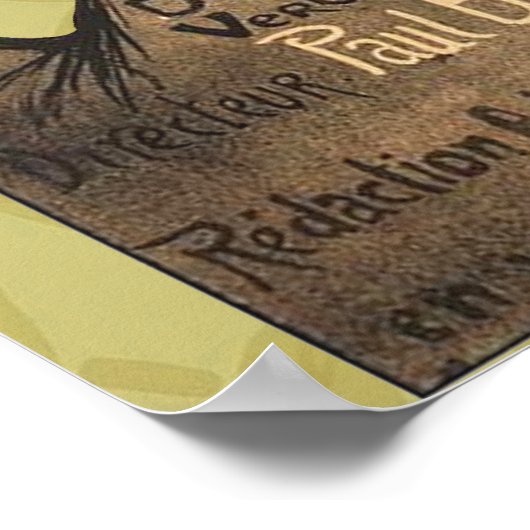 Poster Rooster Steinlen Cocorico (Coin)