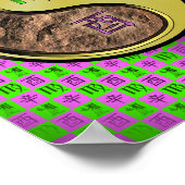 Poster Rooster Virgo & Metal (Coin)