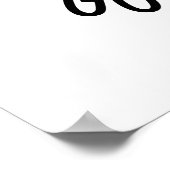 Poster Rootin Toothin Bon Temps Amusant Dental Tooth Pun (Coin)