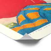 Poster Roquebrune-Cap-Martin Cote d'Azur France PLM (Coin)