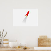 Poster Roquette de caricature (Cuisine)