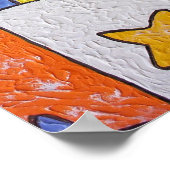 Poster Roquette violette (Coin)